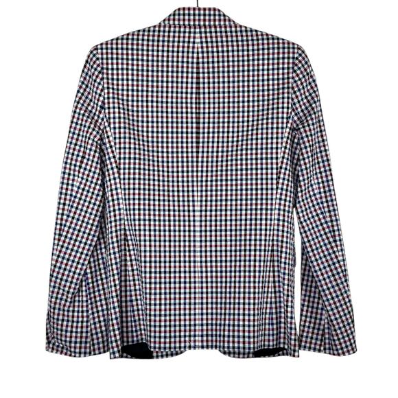 J. Crew Crewcuts Ludlow Two Button Gingham Plaid Blazer 14 NWT - Picture 2 of 10